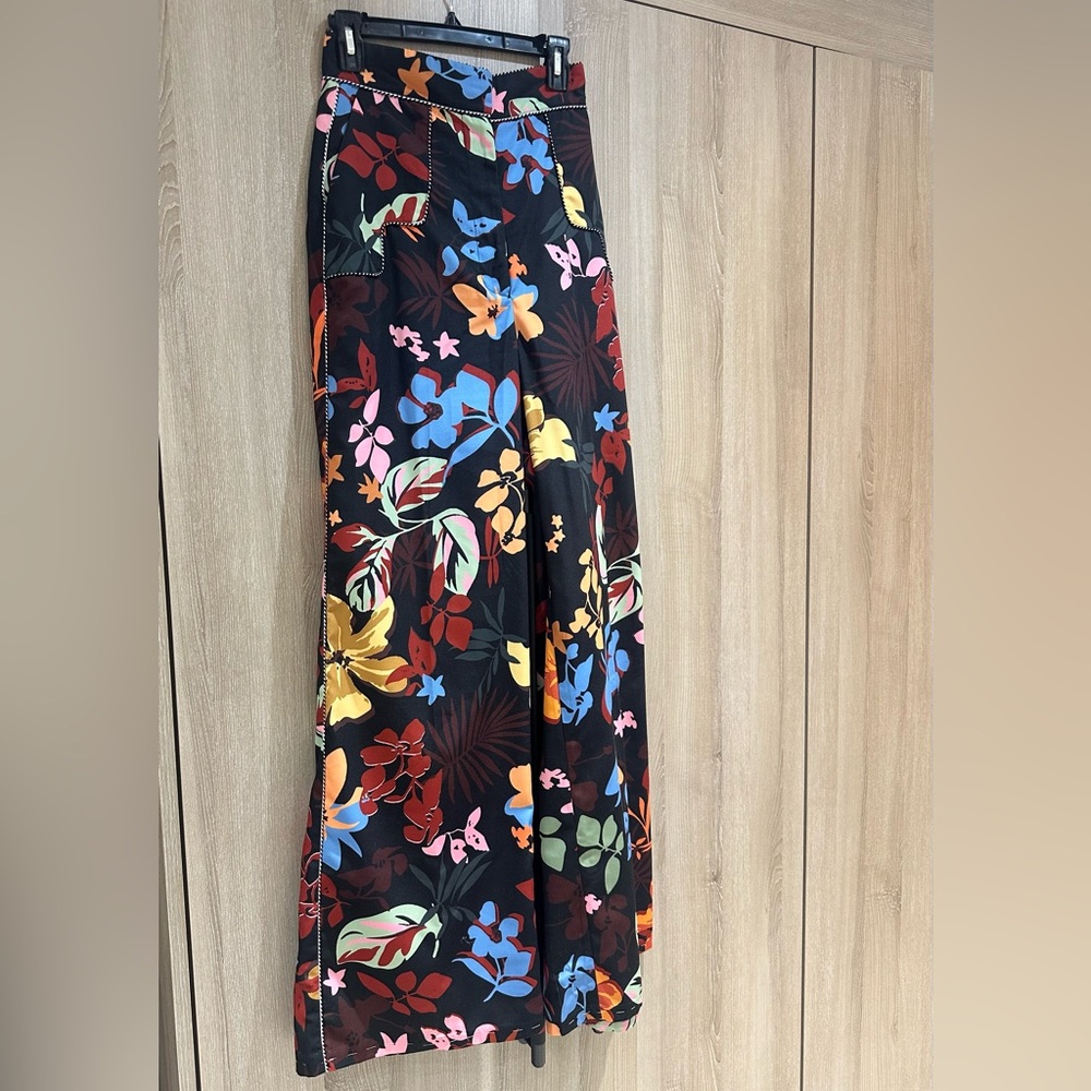 C/MEO collective wide leg floral pant